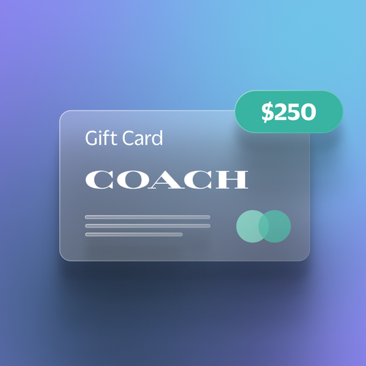 $250 Coach Gift Card